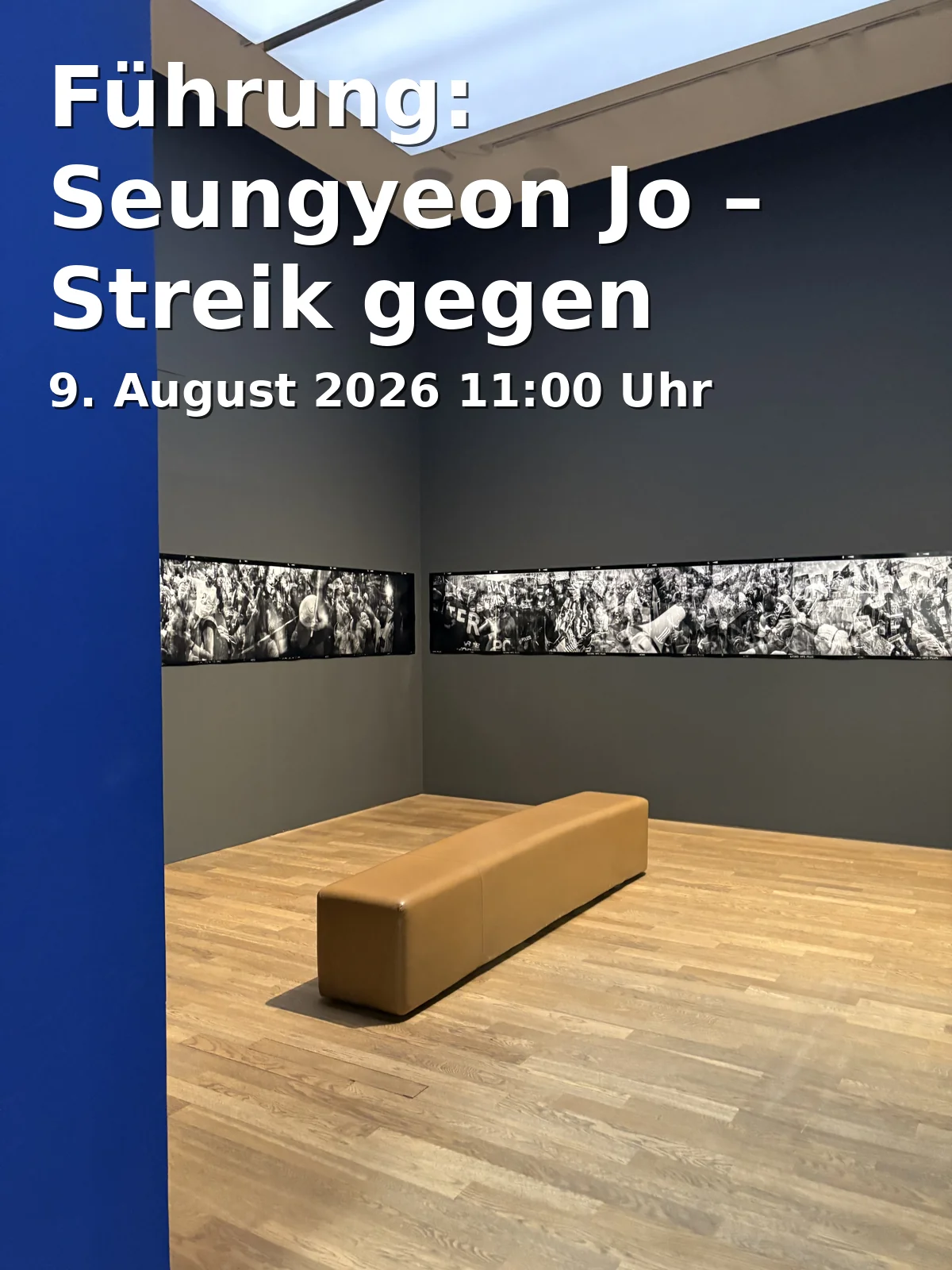 Event: Tour: Seungyeon Jo – Strike Against Myself in kunst galerie fürth, Königsplatz 1, 90762 Fürth on 9. August 2026
