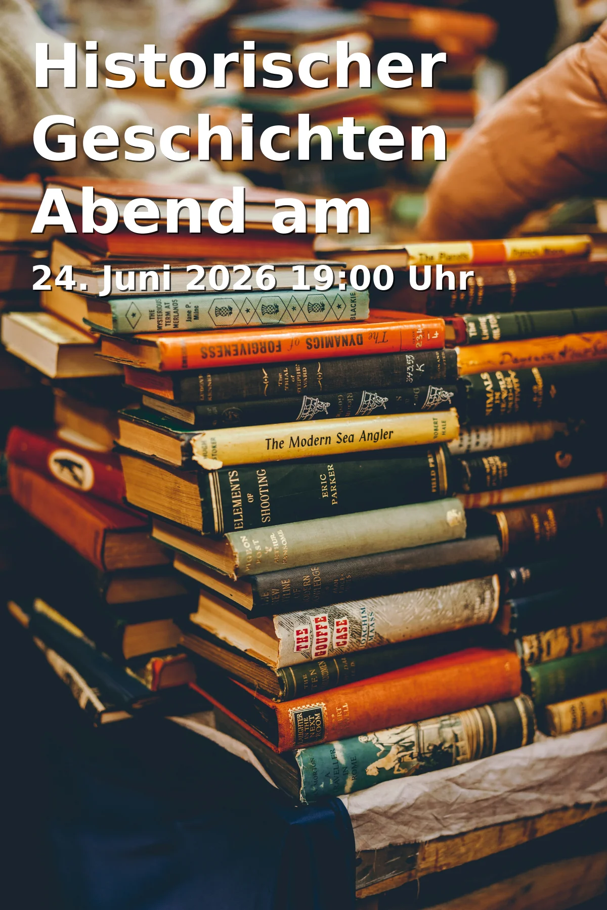 Event: Historischer Geschichten Abend am Schwätzbänkle in Schwätzbänkle Lehen, Lindenstraße 4, 79110 Freiburg on 24. Juni 2026