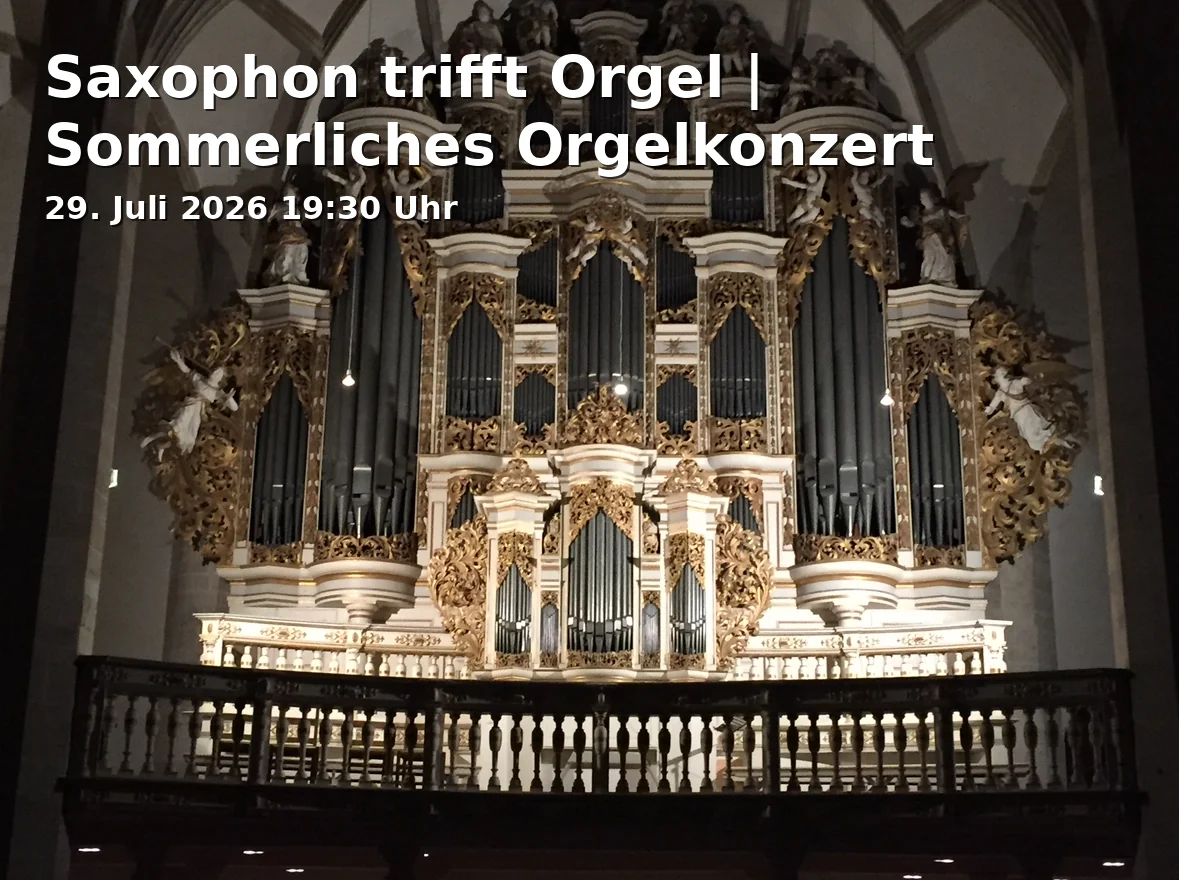 Event: Saxophon trifft Orgel | Sommerliches Orgelkonzert in Friedenskirche Hamborn, Duisburger Straße 174, 47166 Duisburg on 29. Juli 2026