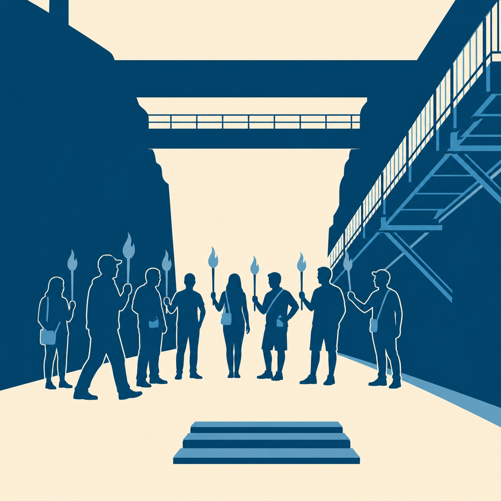 Event: Fackelführung im Landschaftspark Duisburg-Nord in Landschaftspark Duisburg-Nord, Emscherstraße 71, 47137 Duisburg on 31. Juli 2026
