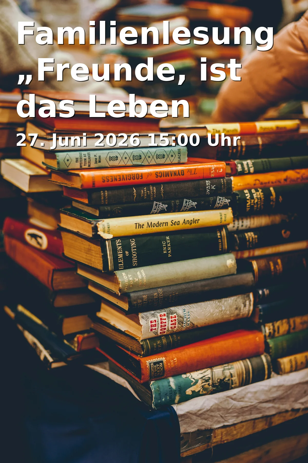 Familienlesung „Freunde, ist das Leben schön!“ mit Alpacah
