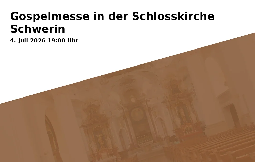 Gospelmesse in der Schlosskirche Schwerin
