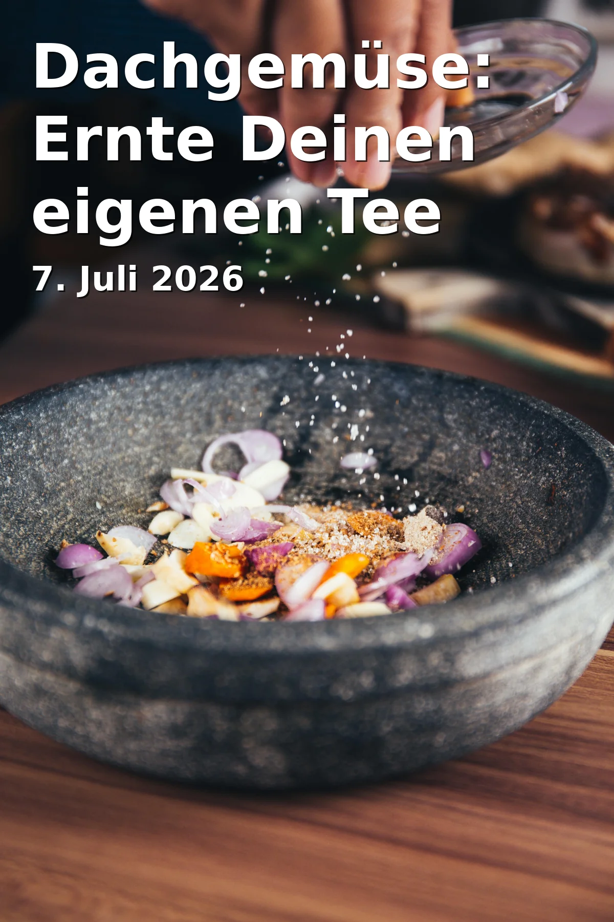 Event: Dachgemüse: Ernte Deinen eigenen Tee in Stadtfarm am Kontor, Hugo-John-Straße 8, 99086 Erfurt on 7. Juli 2026