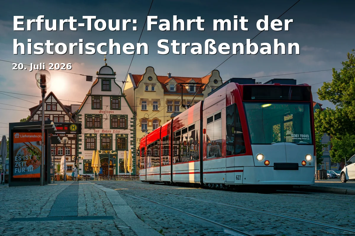 Erfurt Tour: Ride with the Historic Tram