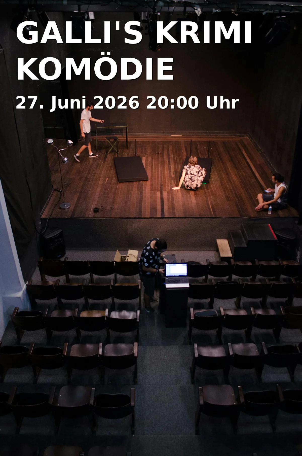 Event: GALLI'S CRIME COMEDY in Galli Theater in der Amalienpassage, Türkenstraße 86, 80799 München on 27. June 2026