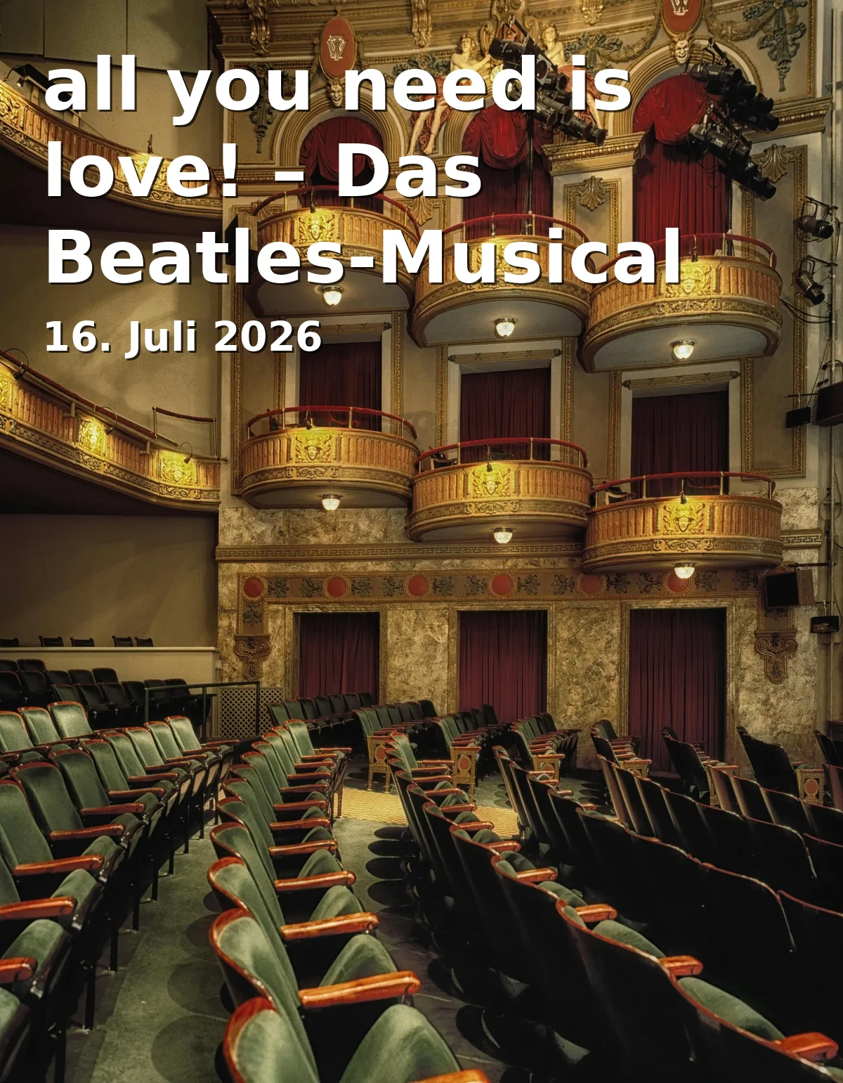 Event: all you need is love! – Das Beatles-Musical
