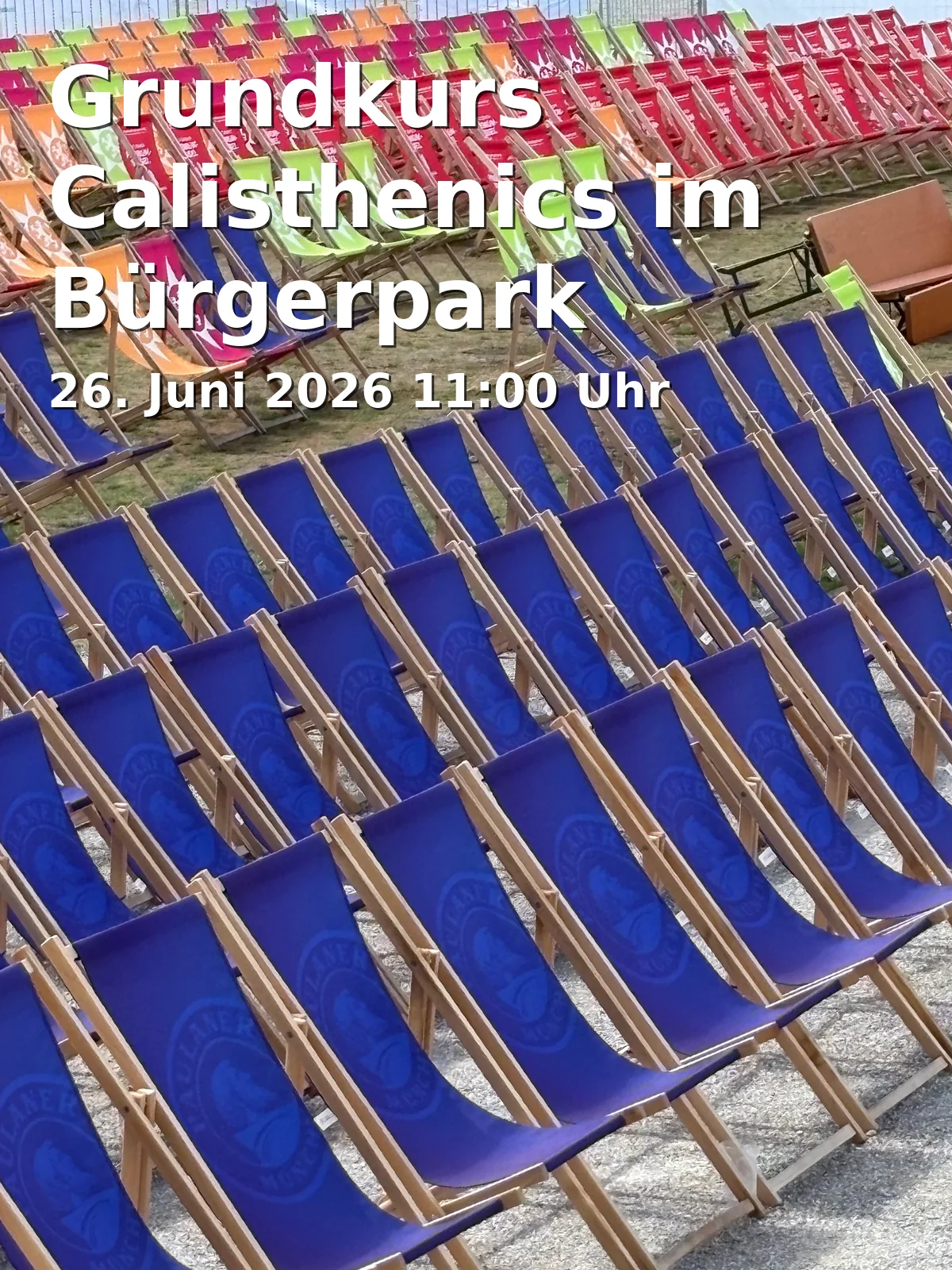 Event: Calisthenics Basic Course in the Citizens' Park in Bürgerpark, Fitness-Station am Werkstättenweg, 38100 Braunschweig on 26. June 2026