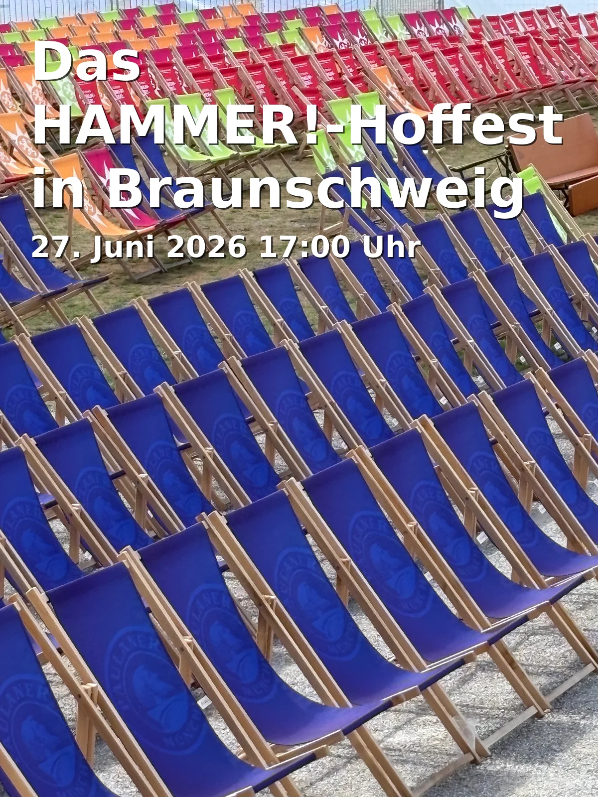 Event: The HAMMER! Courtyard Festival in Braunschweig in Treffpunkt: Kaffeetwete, Kaffeetwete 1, 38100, Braunschweig on 27. June 2026