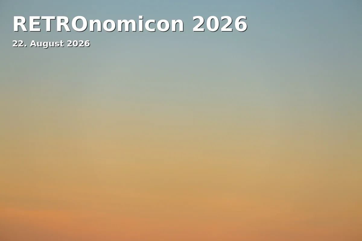 Event: RETROnomicon 2026 in KufA Haus, Westbahnhof 13, 38118 Braunschweig on 22. August 2026