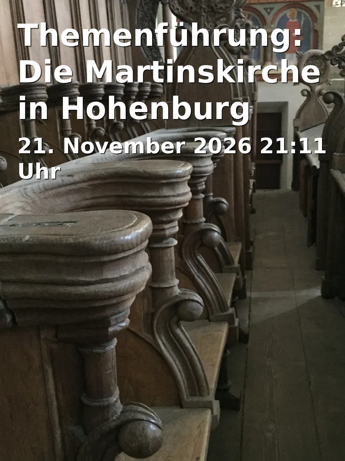 Event: Themenführung: Die Martinskirche in Hohenburg