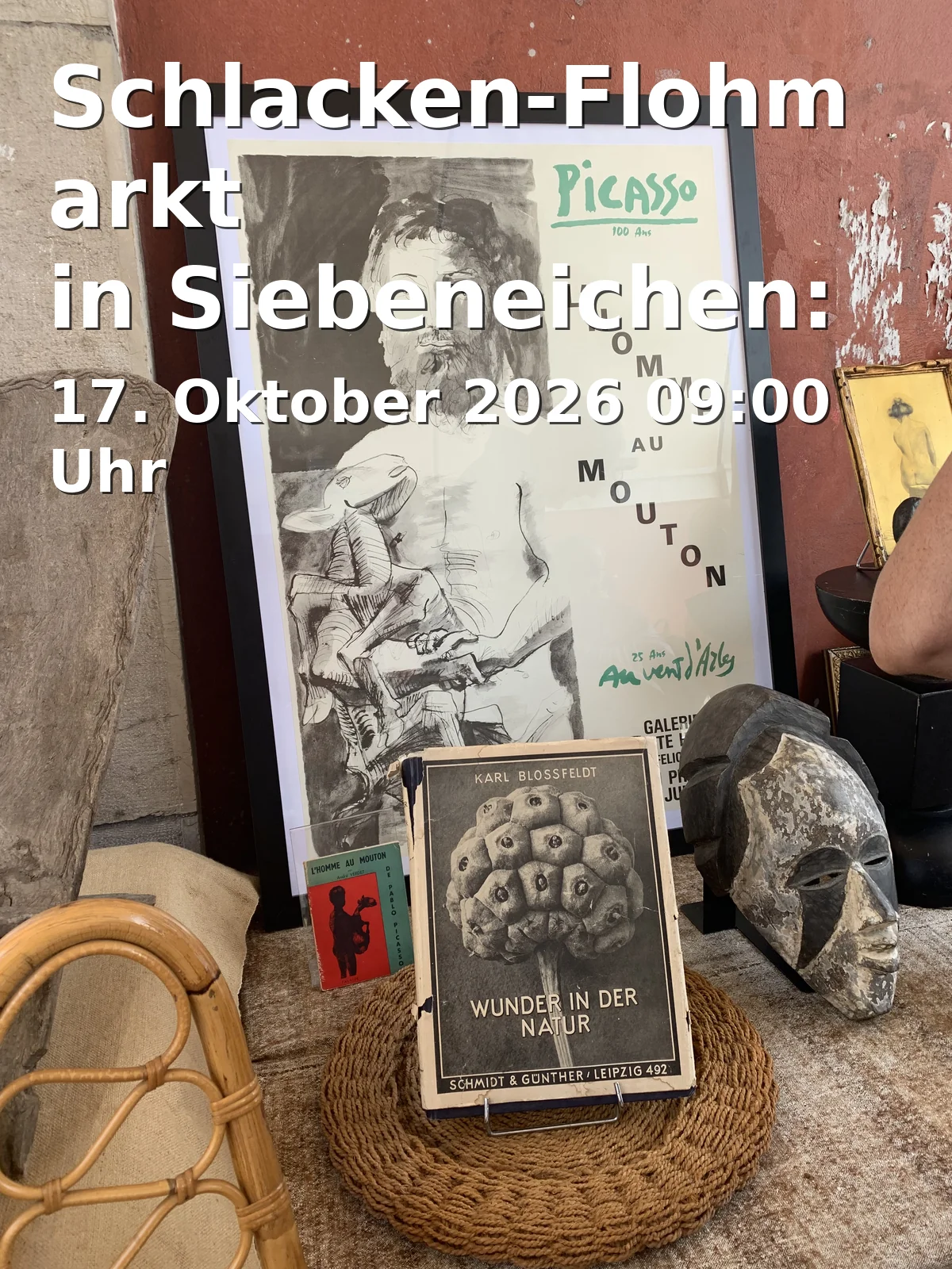 Event: Scrap Flea Market in Siebeneichen: Sustainably browsing, discovering locally