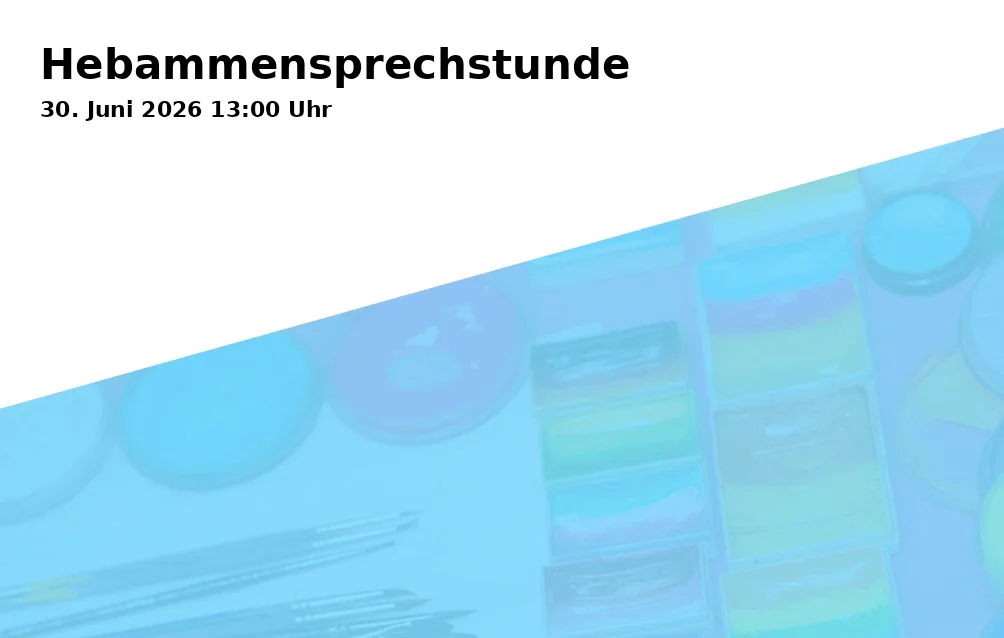 Event: Hebammensprechstunde in Rathaus Buer, Goldbergstraße 12, Gelsenkirchen on 30. Juni 2026