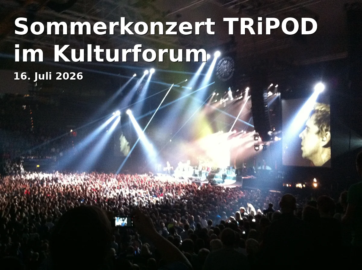 Event: Summer Concert TRiPOD at the Culture Forum in Kulturforum Schleswig-Holstein-Haus, Puschkinstraße 12, 19055 Schwerin on 16. July 2026