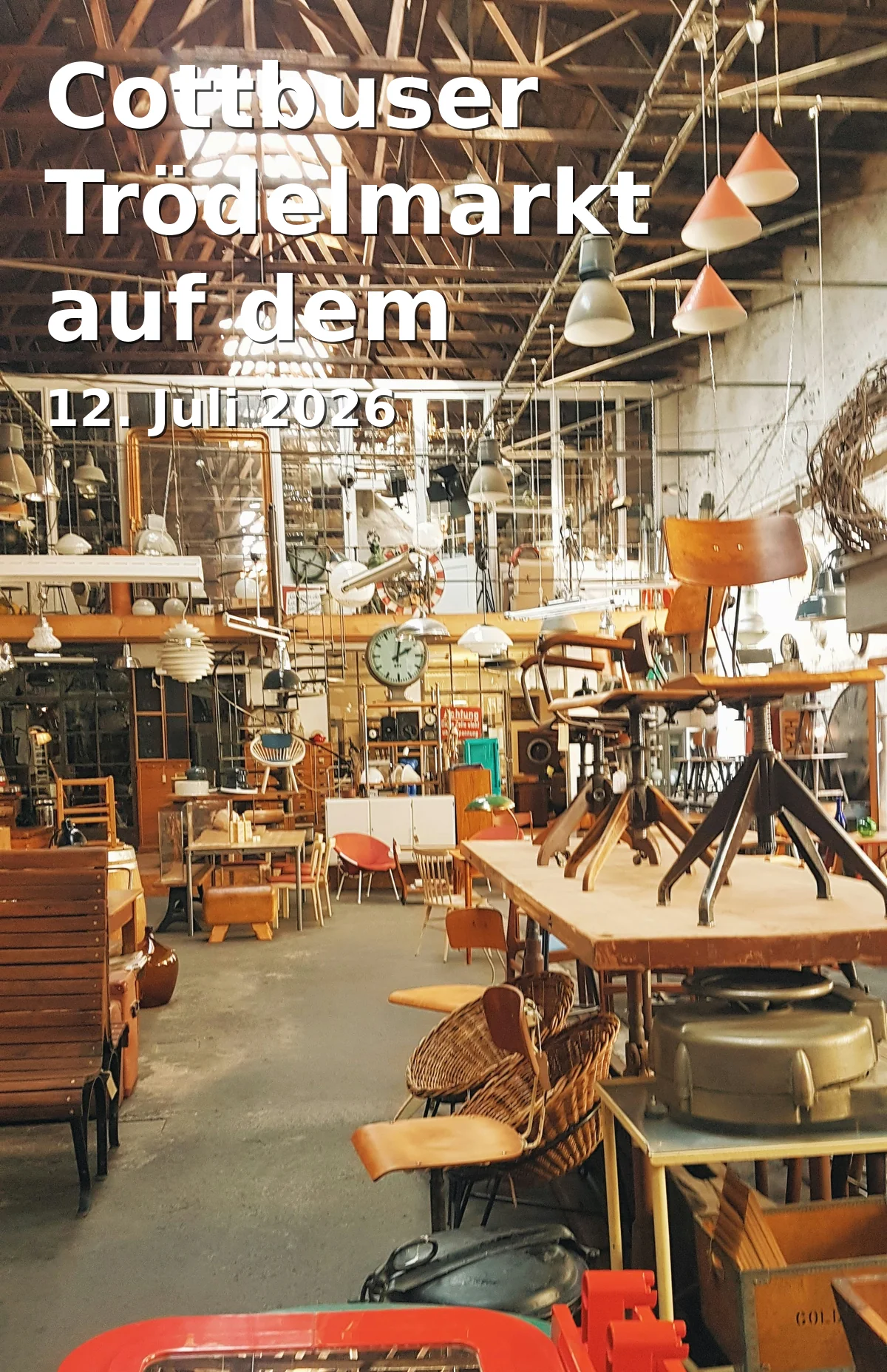 Event: Cottbus Flea Market at the Zuschka-Ernst-Mucke-Platz in Zuschka-Ernst-Mucke-Platz, Neu-Schmellwitz, Cottbus on 12. July 2026