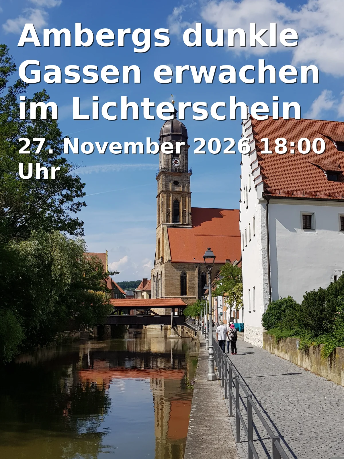 Event: Ambergs dunkle Gassen erwachen im Lichterschein – Rundgang mit Fackeln