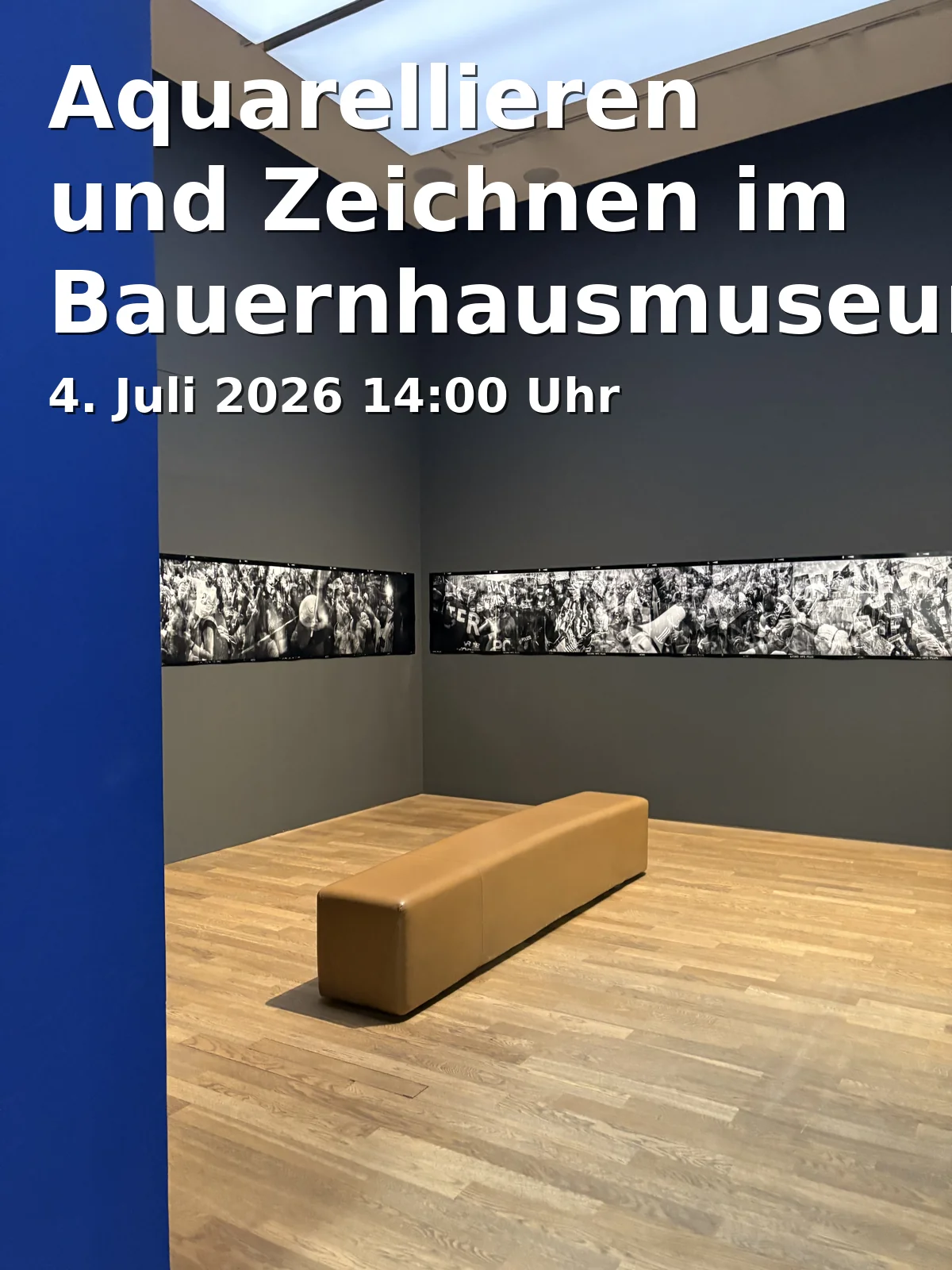 Event: Watercoloring and Drawing at the Bielefeld Farmhouse Museum