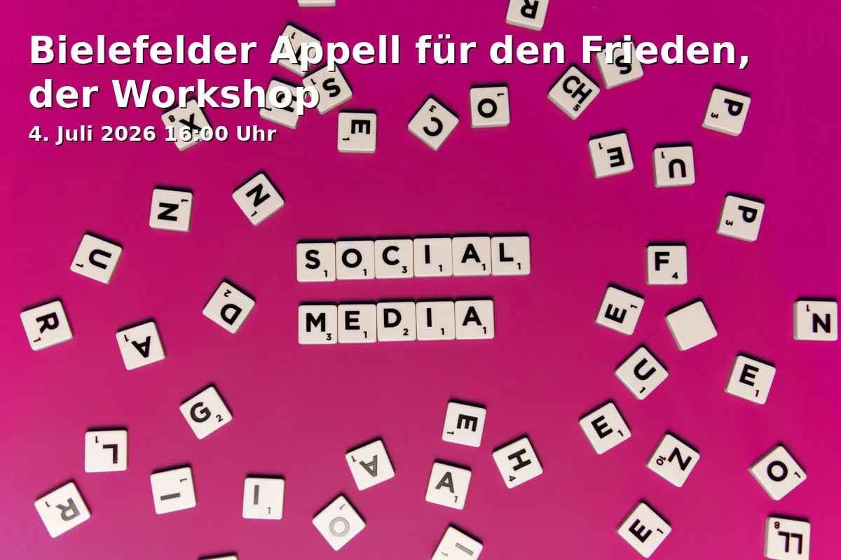Event: Bielefelder Appell für den Frieden, der Workshop