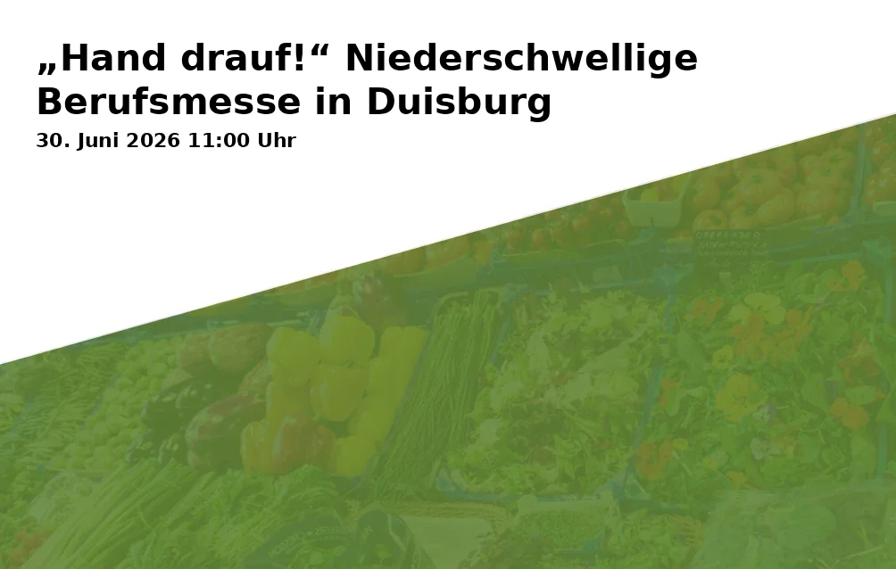 Event: „Hand drauf!“ Niederschwellige Berufsmesse in Duisburg