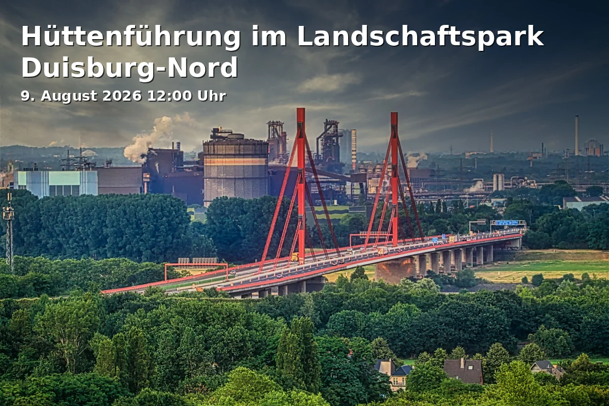 Event: Hut Tour in Duisburg-Nord Landscape Park