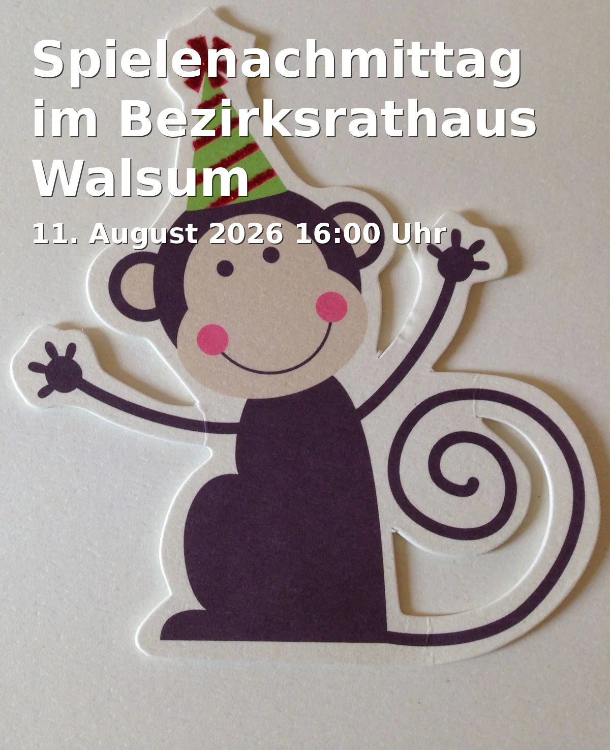 Event: Afternoon of Games at Walsum District Town Hall