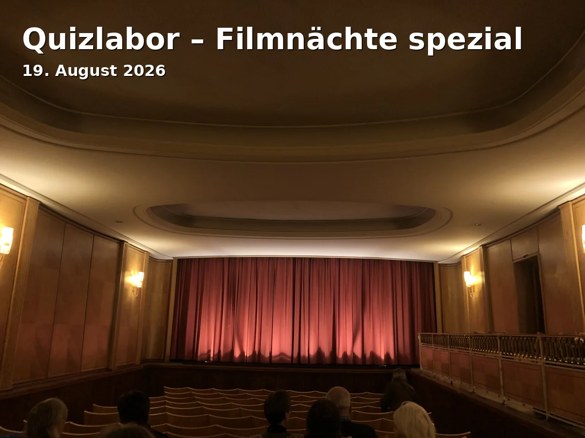 Event: Quizlabor – Filmnächte spezial