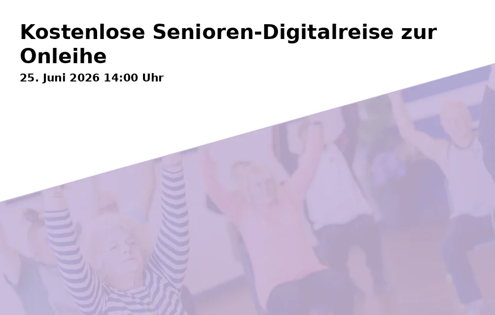 Free Digital Journey for Seniors to the Onleihe