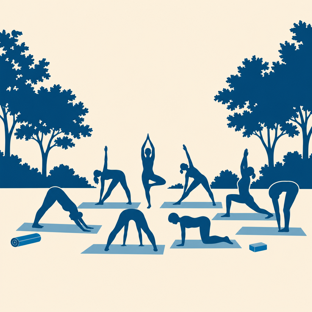 Hatha Yoga in UnserGarten Bruck