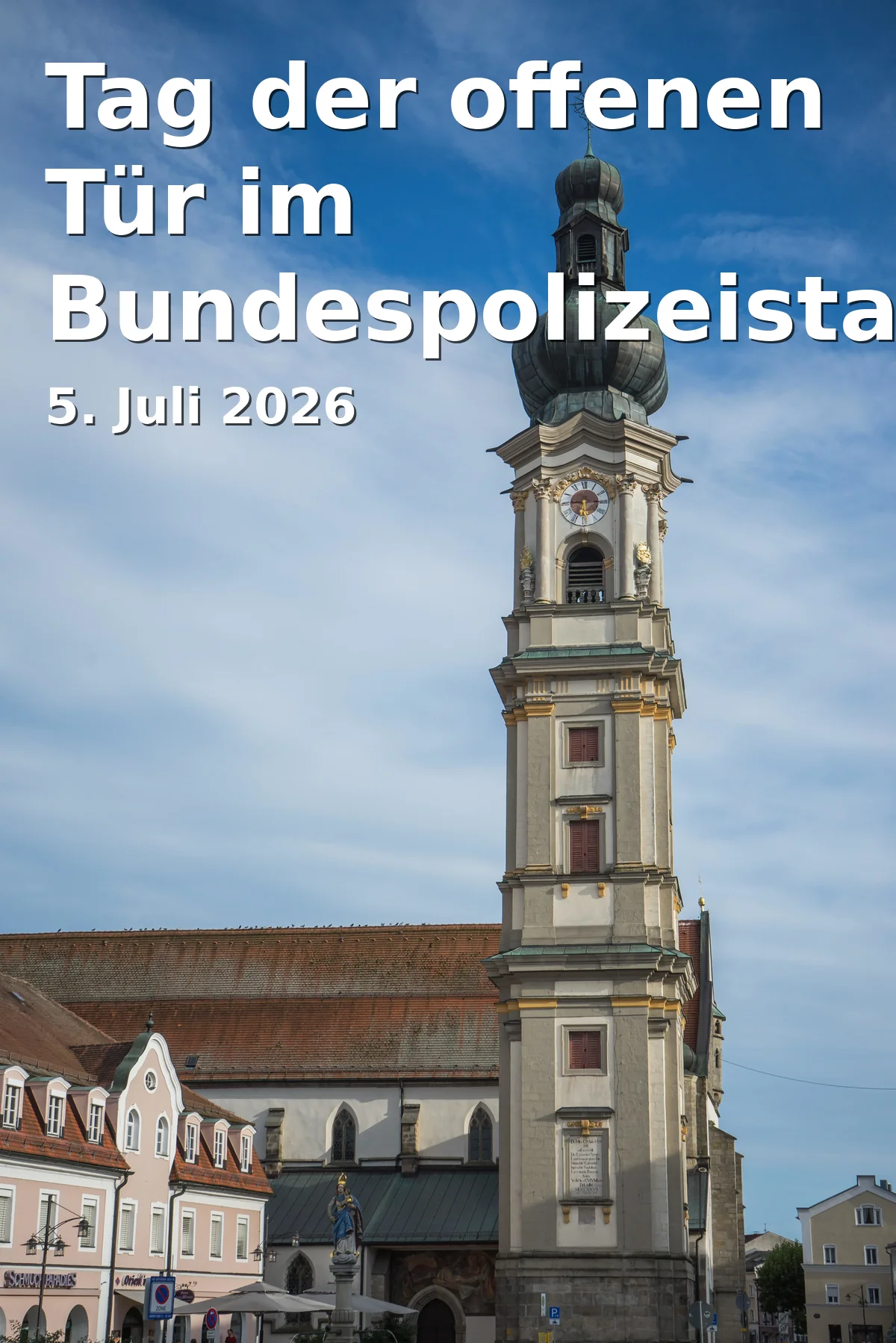 Open House Day at the Federal Police Location Deggendorf