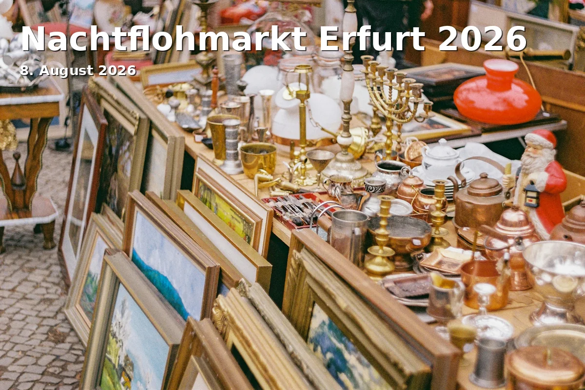 Event: Nachtflohmarkt Erfurt 2026