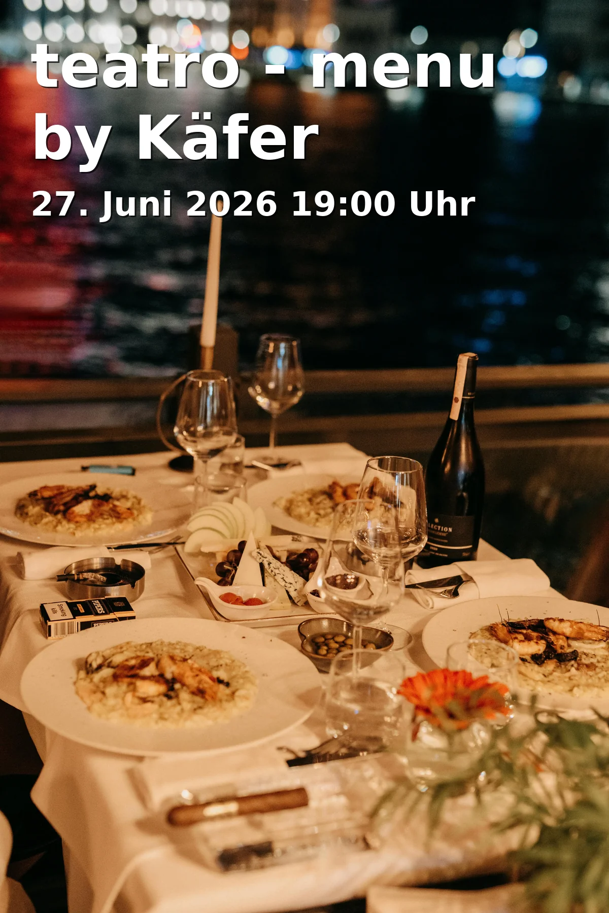 teatro - menu by Käfer