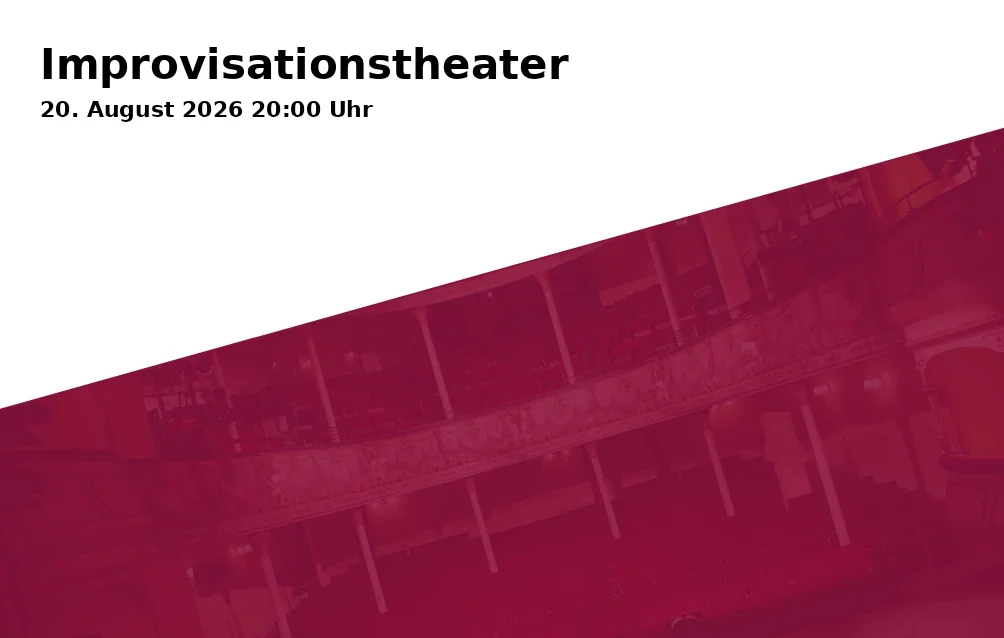 Event: Improvisationstheater in QWERTZ, Augsburg on 20. August 2026