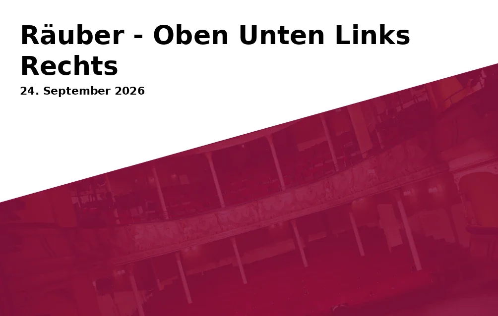 Event: Räuber - Oben Unten Links Rechts