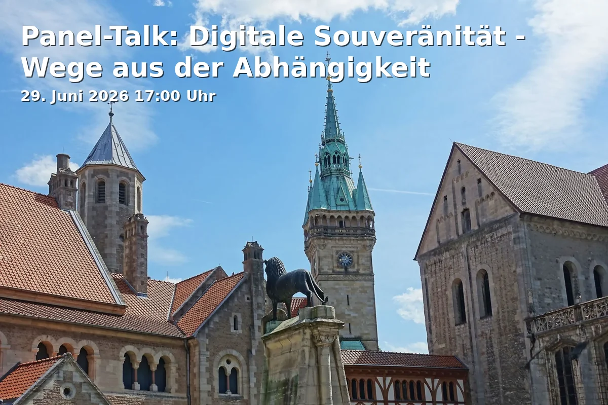 Panel Talk: Digital Sovereignty - Paths Out of Dependency