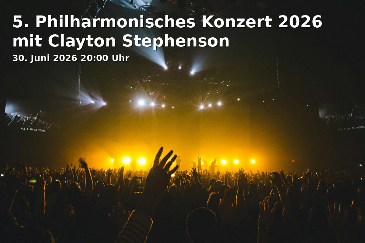 Event: 5th Philharmonic Concert 2026 with Clayton Stephenson
