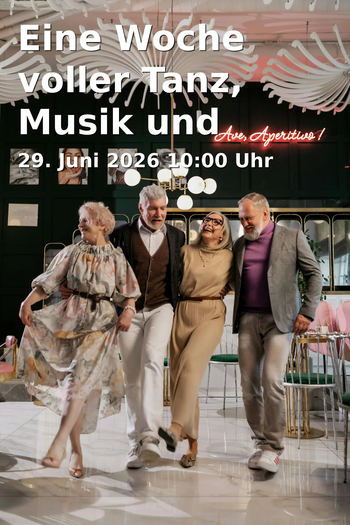 Event: Eine Woche voller Tanz, Musik und Kreativität!