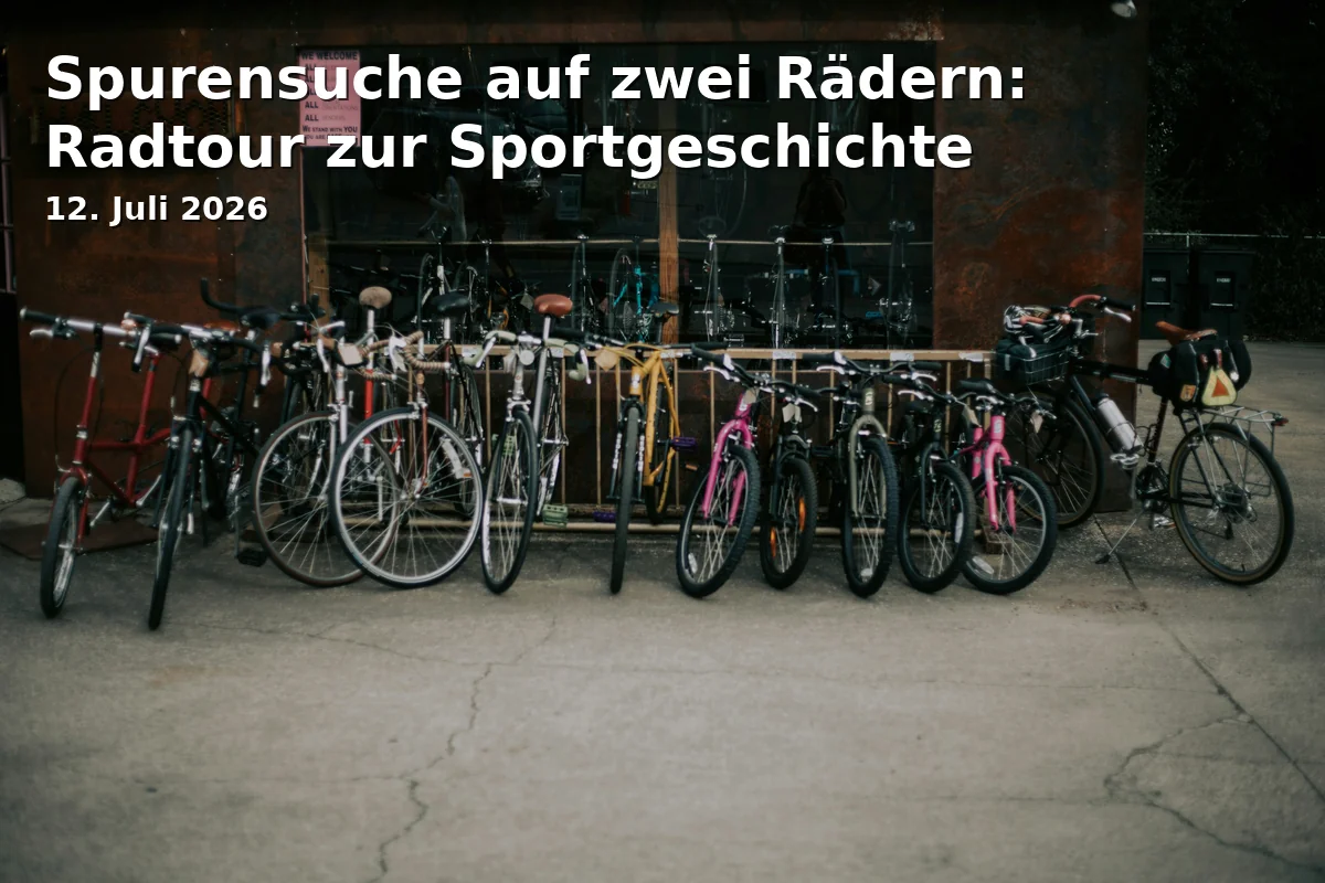 Event: Spurensuche auf zwei Rädern: Radtour zur Sportgeschichte in Verschiedene Sportstätten in Erfurt on 12. Juli 2026