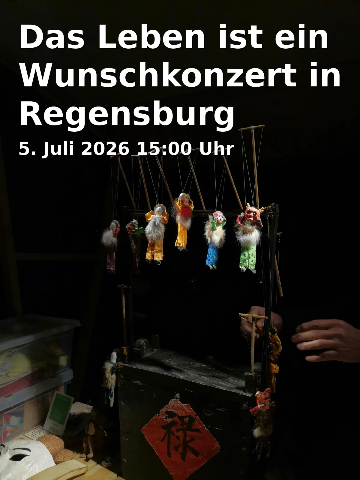 Event: Das Leben ist ein Wunschkonzert in Regensburg in Theater Regensburg - Junges Theater, Beraiterweg 2, 93047 Regensburg on 5. Juli 2026