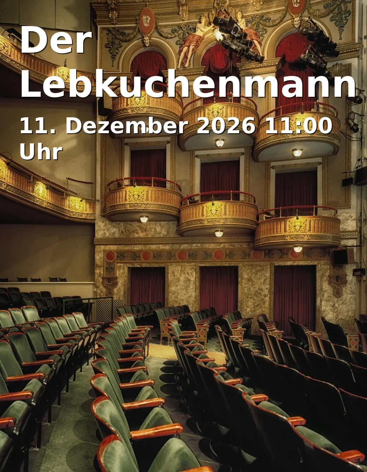 Event: The Gingerbread Man in Stadttheater Fürth, Königstraße 116, 90762 Fürth on 11. December 2026