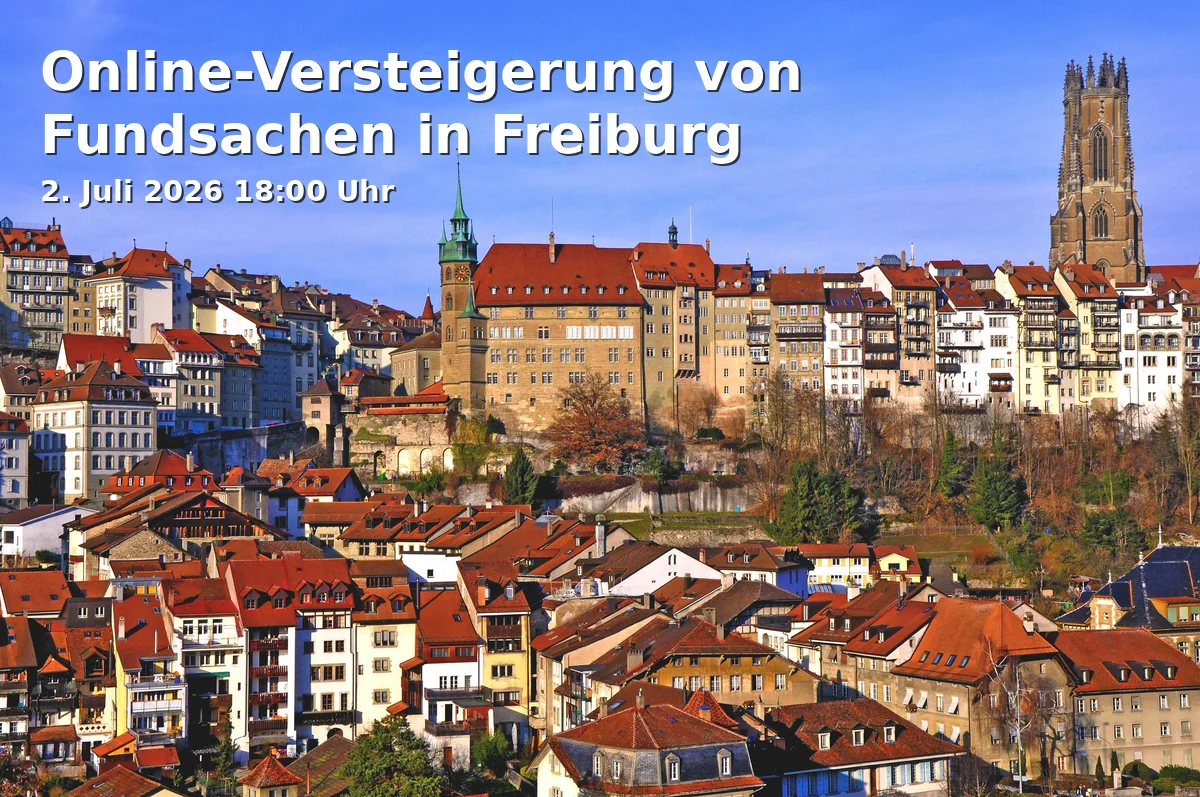 Online Auction of Lost Property in Freiburg