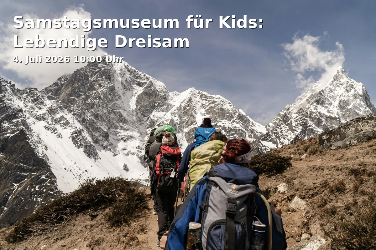 Event: Samstagsmuseum für Kids: Lebendige Dreisam in Museum Natur und Mensch, Gerberau 32, 79098 Freiburg im Breisgau on 4. Juli 2026