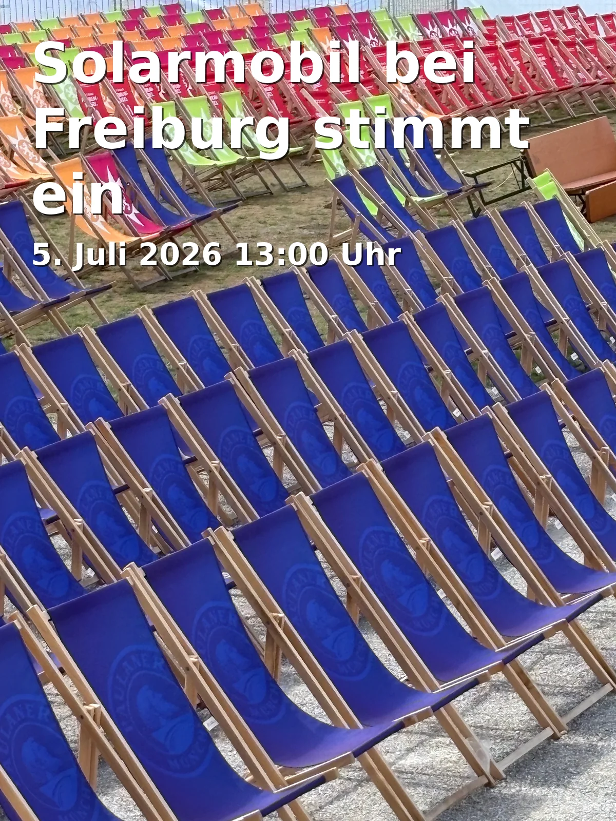 Event: Solarmobil bei Freiburg stimmt ein in verschiedene Orte, 79098 Freiburg on 5. Juli 2026