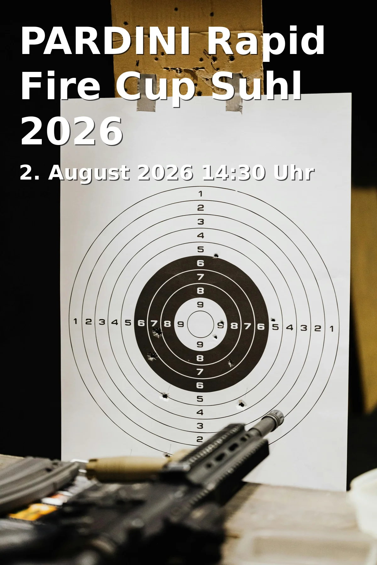 Event: PARDINI Rapid Fire Cup Suhl 2026 in Schützenstraße 6, 98527 Suhl on 2. August 2026