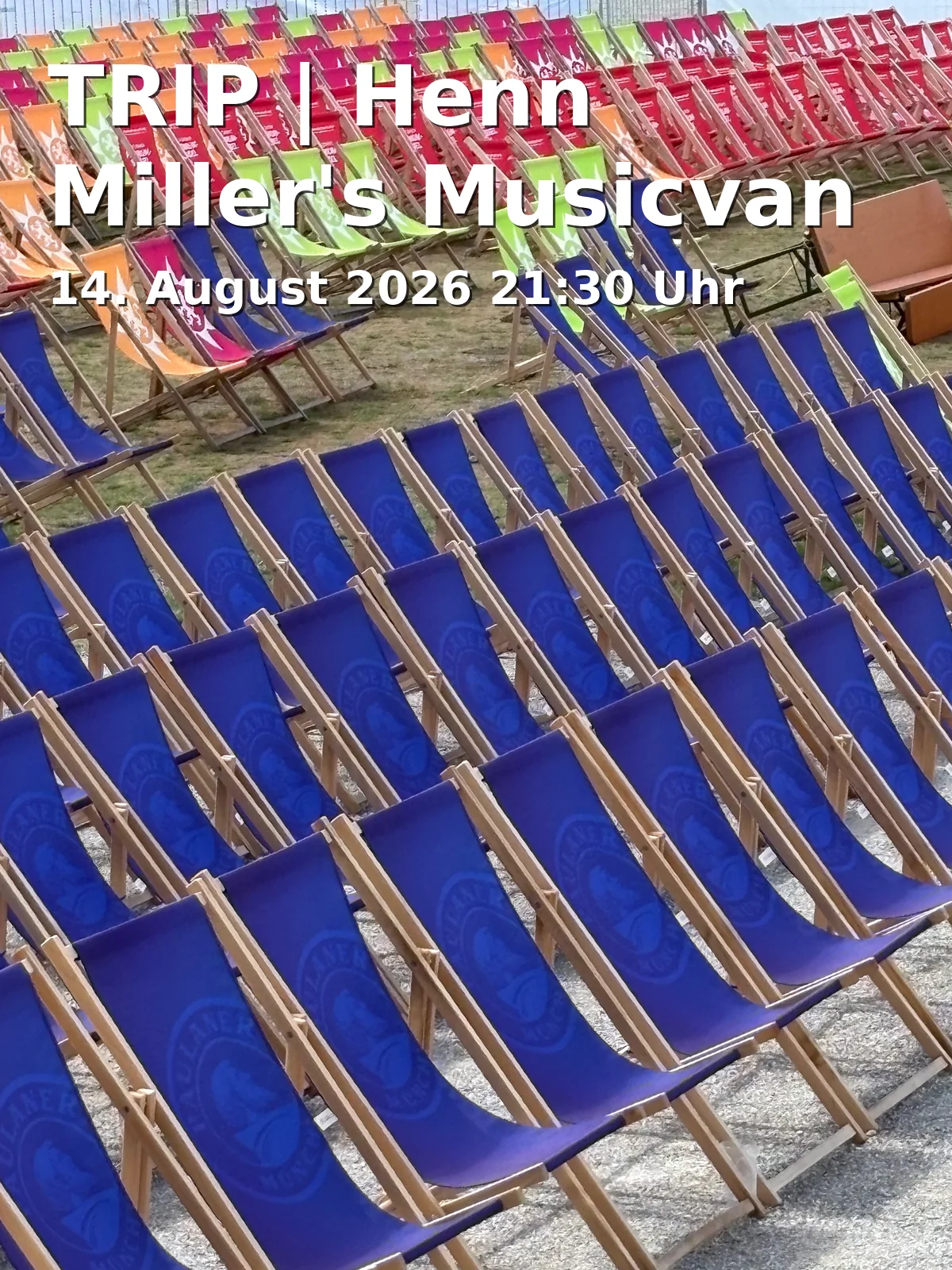 Event: TRIP | Henn Miller's Musicvan in Schiffbauergasse 10, 14467 Potsdam on 14. August 2026