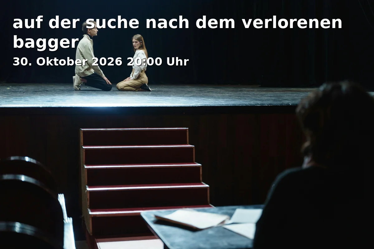 Event: auf der suche nach dem verlorenen bagger