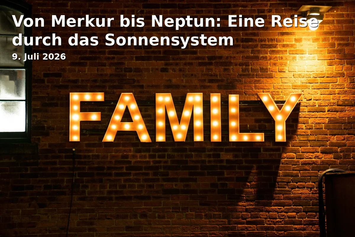 Event: From Mercury to Neptune: A Journey Through the Solar System in Urania-Planetarium Potsdam, Gutenbergstr. 71/72, 14467 Potsdam on 9. July 2026