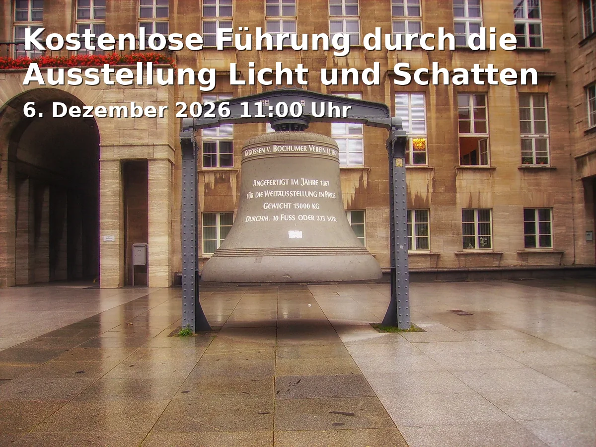 Event: Kostenlose Führung durch die Ausstellung Licht und Schatten