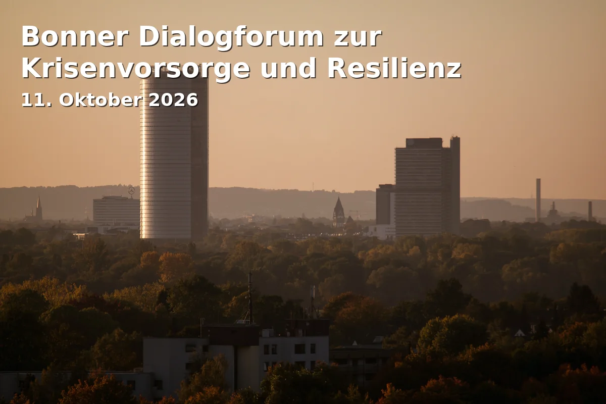 Event: Bonn Dialogue Forum for Crisis Preparedness and Resilience
