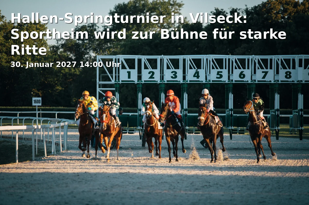 Event: Hallen-Springturnier in Vilseck: Sportheim wird zur Bühne für starke Ritte