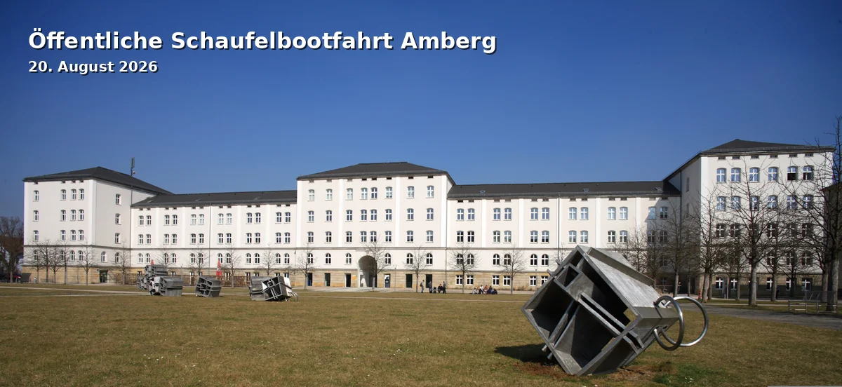 Event: Öffentliche Schaufelbootfahrt Amberg
