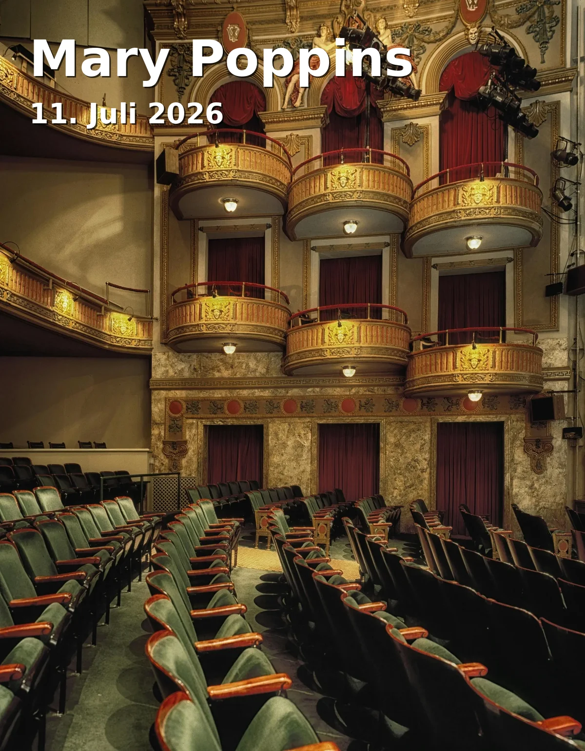 Event: Mary Poppins in Stadttheater Fürth, Königstraße 116, 90762 Fürth on 11. July 2026